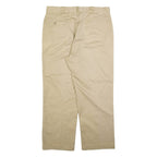 DICKIES Mens Trousers Beige Regular Straight W34 L26