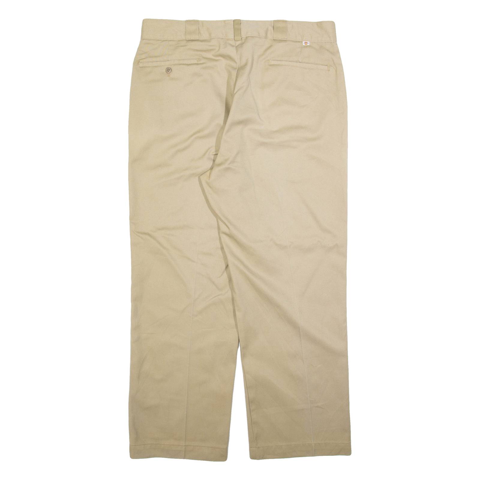 DICKIES Mens Trousers Beige Regular Straight W34 L26