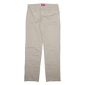 DICKIES Womens Trousers Grey Regular Straight W30 L29