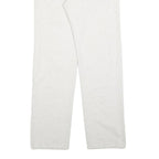 VERSACE JEANS COUTURE Mens White Regular Straight Denim Light W30 L34 Button