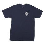 VANS Mens Navy Blue Off The Wall Graphic T-Shirt M Short Sleeve Crew Neck Casual