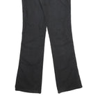 WRANGLER Womens Black Regular Fit Flared Denim Jeans Cotton Blend W30 L32