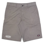 DICKIES Mens Workwear Shorts Grey L W36