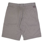 DICKIES Mens Workwear Shorts Grey L W36