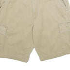 WRANGLER Mens Shorts Beige Casual Cargo Plain M W33 Cotton Summer