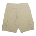 WRANGLER Mens Shorts Beige Casual Cargo Plain M W33 Cotton Summer