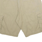 WRANGLER Mens Shorts Beige Casual Cargo Plain M W33 Cotton Summer