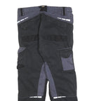 DICKIES Mens Cotton Blend Black & Grey Regular Straight Trousers W36 L30