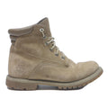 TIMBERLAND Womens Classic Beige Leather Lace-Up Boots UK 5 Durable Outdoor