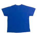 MAJESTIC Kansas City Royals Mens T-Shirt Blue USA Crew Neck XL