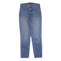 LEE Womens Jeans Blue Regular Straight Denim Light W27 L31 Classic Fit Zip