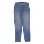 LEE Womens Jeans Blue Regular Straight Denim Light W27 L31 Classic Fit Zip