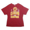 PRO WEIGHT Mens Red Cleveland Basketball Champions 2016 Graphic T-Shirt XL Short
