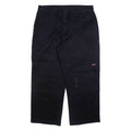 DICKIES Mens Trousers Black Relaxed Straight W38 L29