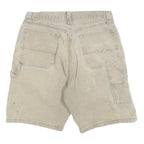 WRANGLER Mens Shorts Beige Casual Cotton Blend M W32 Utility Workwear