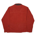 PATAGONIA Mens Red Jacket L Polyester Plain Zip Lightweight Outdoor Casual