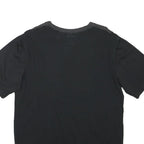 NIKE Mens Black & Grey Graphic T-Shirt M Short Sleeve Crew Neck Sportswear