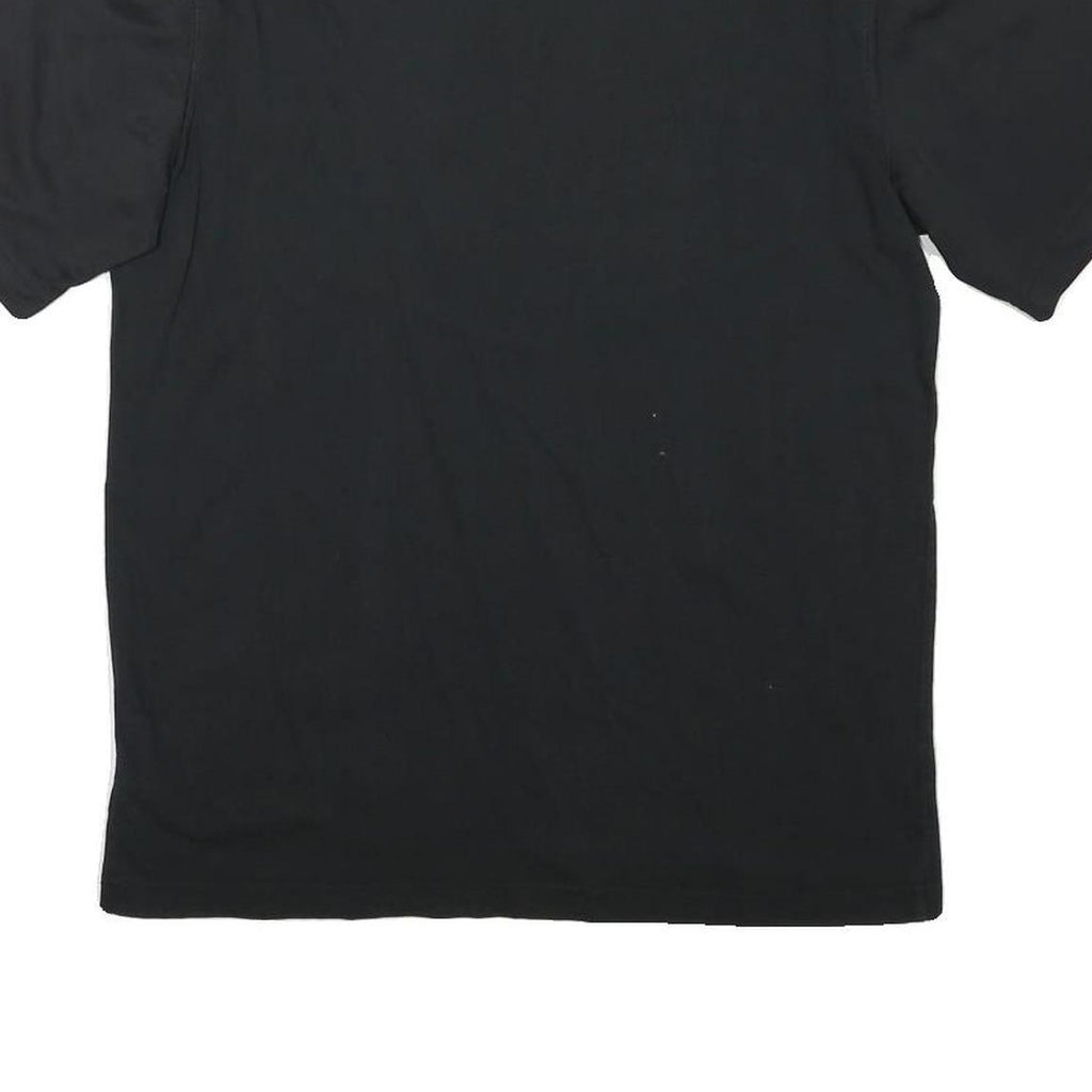 NIKE Mens Black & Grey Graphic T-Shirt M Short Sleeve Crew Neck Sportswear