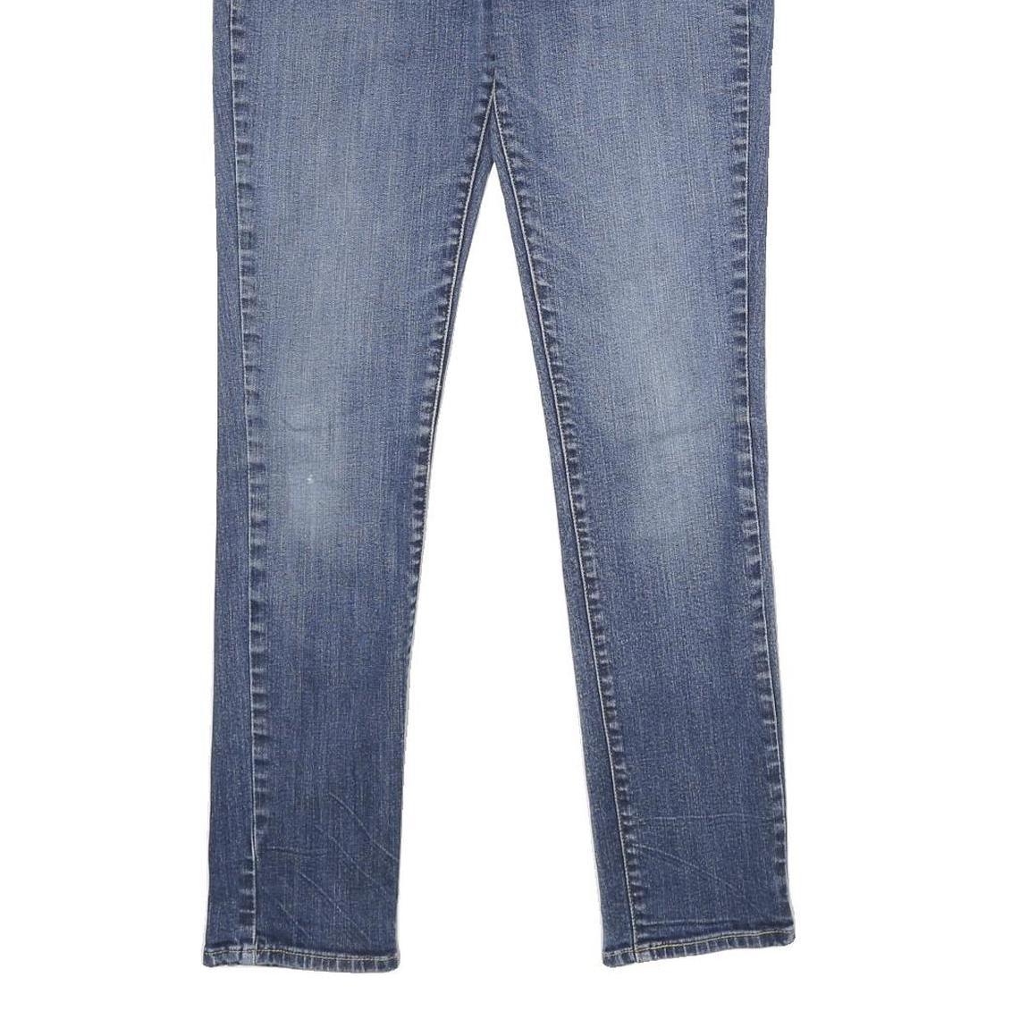 LEVI'S Womens Jeans Blue Relaxed Skinny Leg Denim Medium W29 L32 Zip Closure