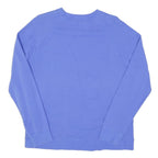 NIKE Mens Blue Crew Neck M 1899 Embroidered Logo Sweatshirt Cotton Blend