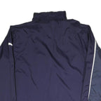 PUMA Mens Navy Blue Polyester Blend Track Jacket L Zip Sportswear Lightweight