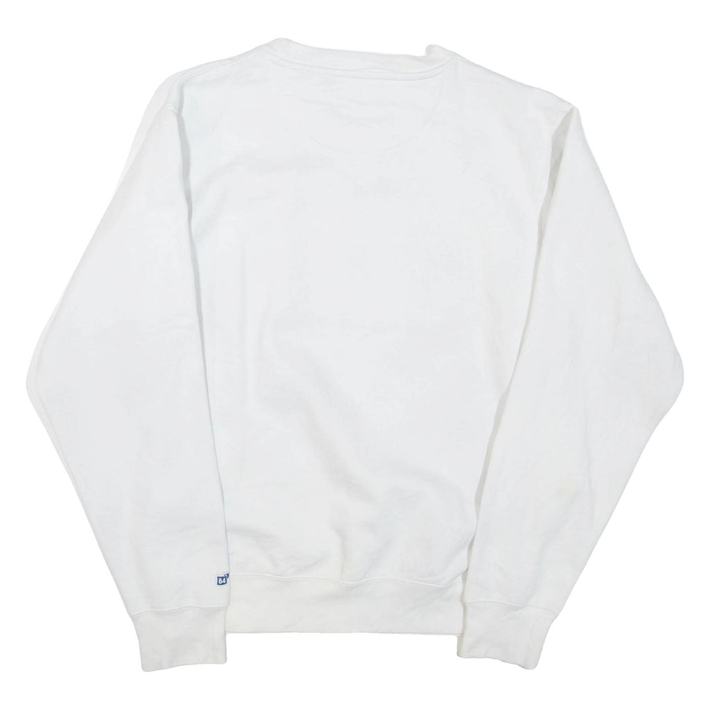 BLUE University Of California San Diego Mens Sweatshirt White Crew Neck USA XS