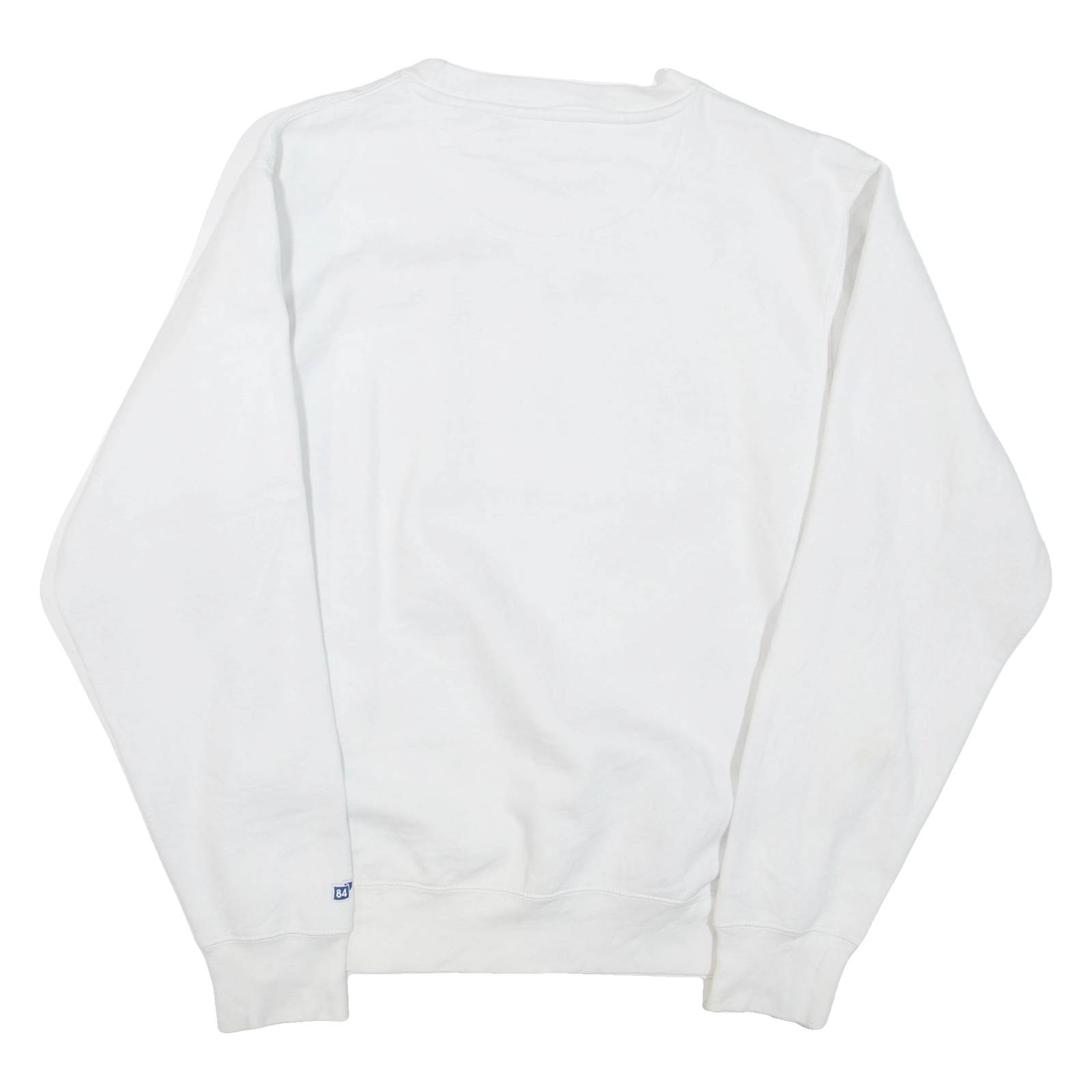 BLUE University Of California San Diego Mens Sweatshirt White Crew Neck USA XS