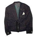 Mens Blazer Jacket Blue Viscose XL