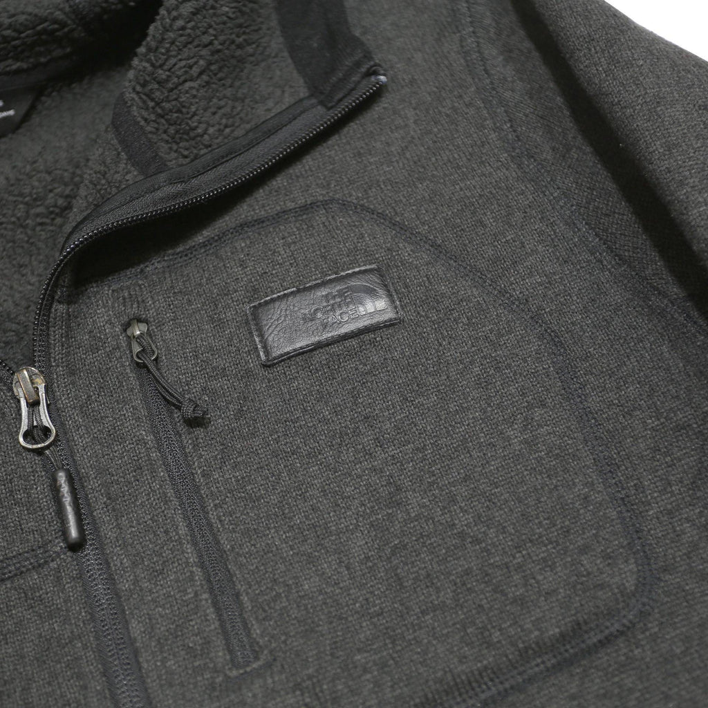 THE NORTH FACE Mens Black Full Zip Hoodie S Outdoor Casual Warm Jacket