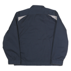 DICKIES Mens Navy Blue Workwear Zip Jacket M Cotton Blend Plain Edwards Memorial