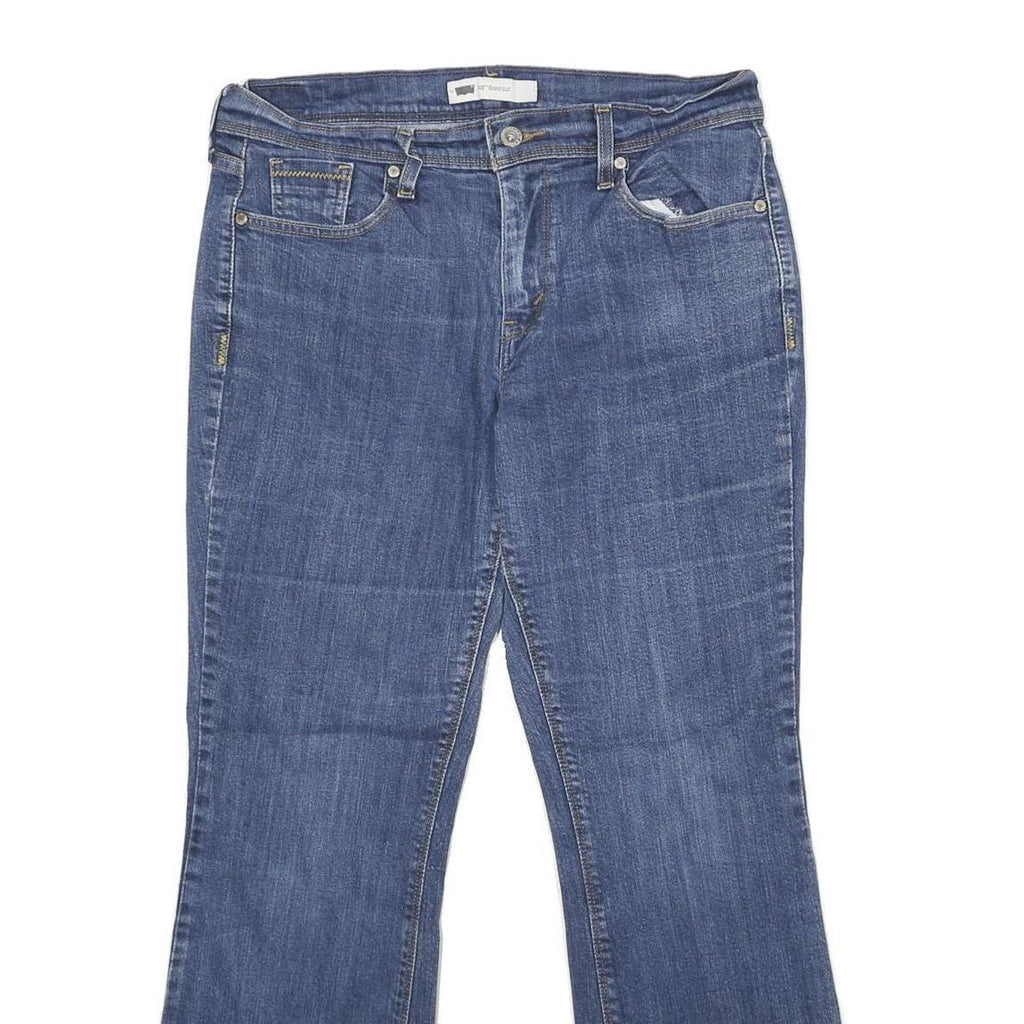 LEVI'S 515 Bootcut Womens Jeans Blue Regular Bootcut Denim Medium W30 L30