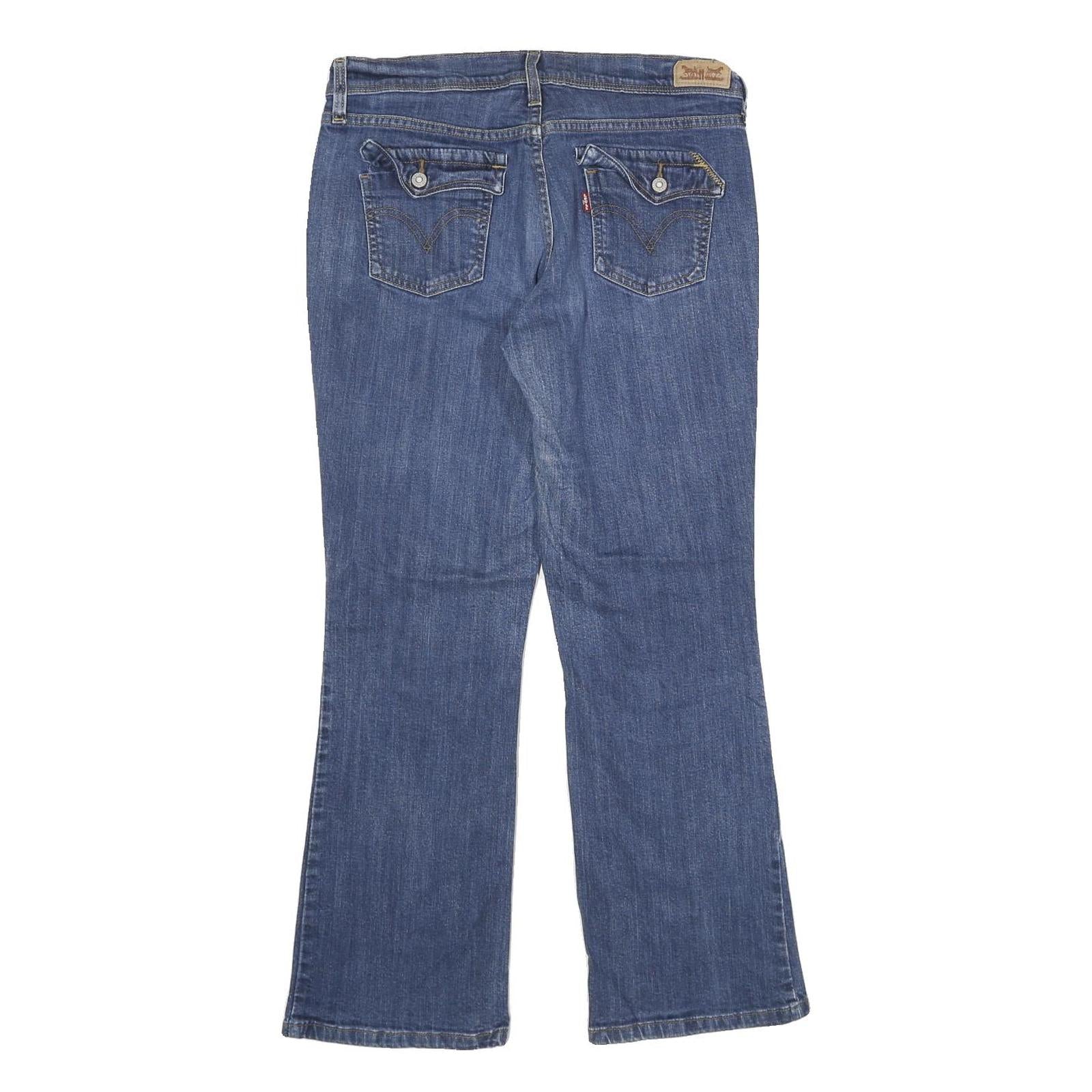 LEVI'S 515 Bootcut Womens Jeans Blue Regular Bootcut Denim Medium W30 L30