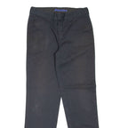 DICKIES Workwear Womens Trousers Black Slim Tapered W28 L30