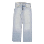 LEVI'S 501 Mens Jeans Blue Regular Straight Denim Light W28 L27 Classic Button