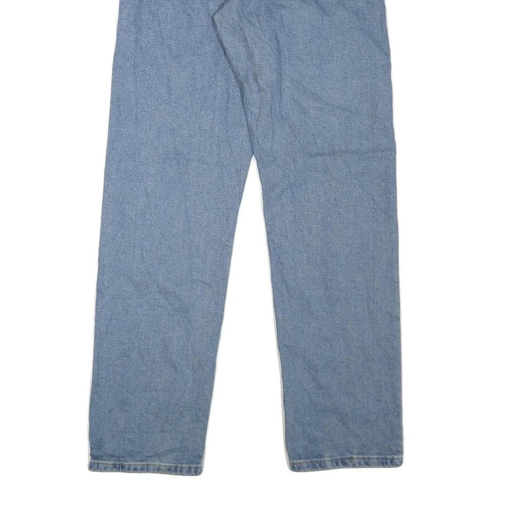 WRANGLER Mens Regular Fit Straight Leg Denim Light W30 L32 Classic Zip Jeans