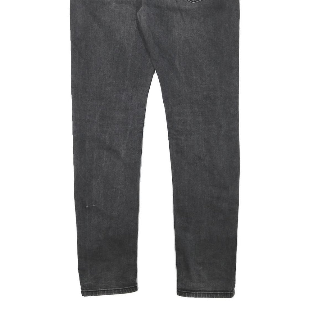 LEVI'S Mens Slim Black Jeans Denim Medium W33 L31 Slim Fit Zip Closure Stylish