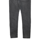 LEVI'S Mens Slim Black Jeans Denim Medium W33 L31 Slim Fit Zip Closure Stylish