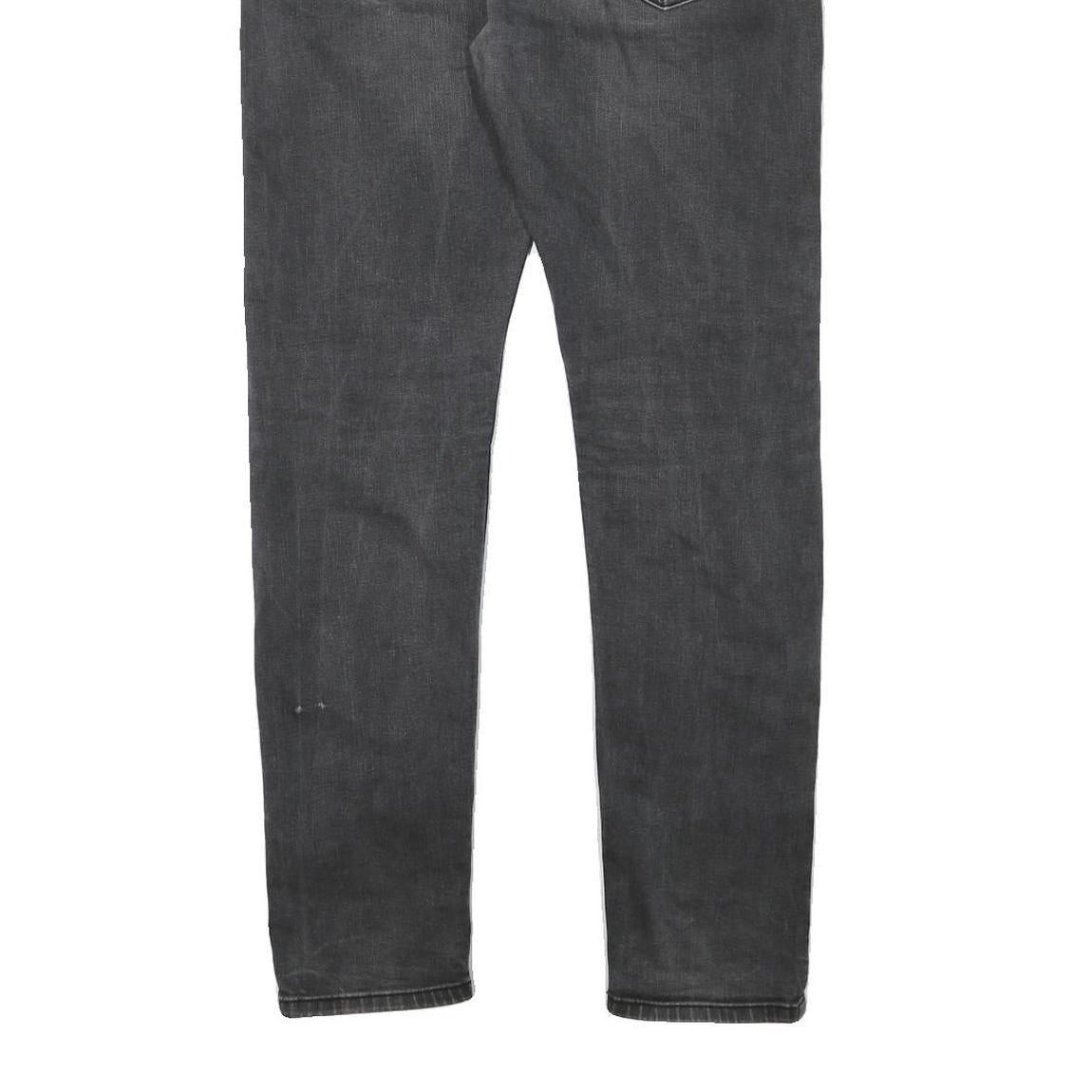 LEVI'S Mens Slim Black Jeans Denim Medium W33 L31 Slim Fit Zip Closure Stylish