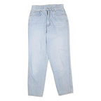 GBNT Womens Regular Fit Light Blue Denim Jeans W26 L28 Zip Pockets Classic Style
