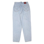 GBNT Womens Regular Fit Light Blue Denim Jeans W26 L28 Zip Pockets Classic Style