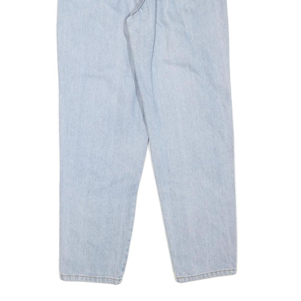 GBNT Womens Regular Fit Light Blue Denim Jeans W26 L28 Zip Pockets Classic Style