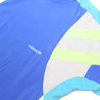ADIDAS ORIGINALS Mens Blue & Light Blue Graphic T-Shirt M Short Sleeve Crew Neck