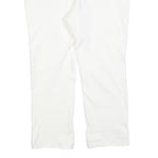 WHITE STUFF Womens Jeans White Slim Straight Denim W34 L25 Zip Cotton Blend