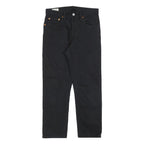 LEVI'S 501 BIG E Womens Jeans Black Regular Straight Denim W27 L26 Button Fit