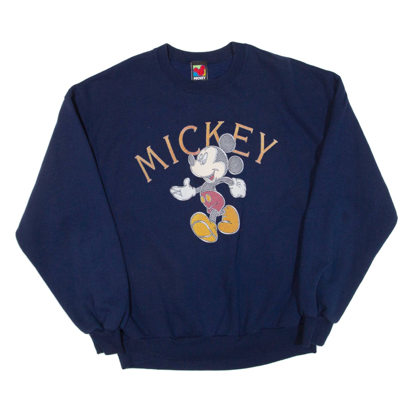 DISNEY Mickey Mouse Womens Sweatshirt Blue XL