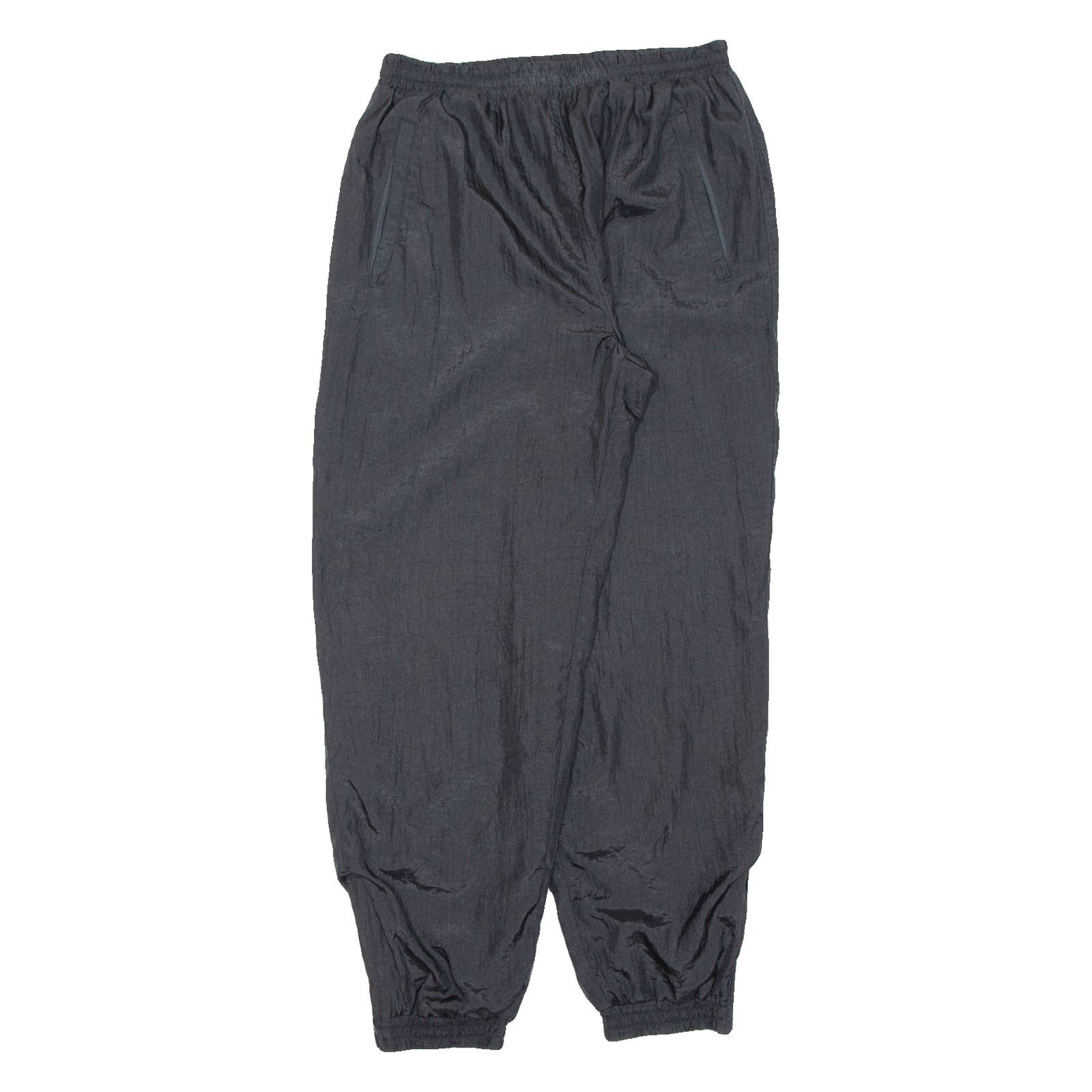Mens Track Pants Black Tapered S W29 L29