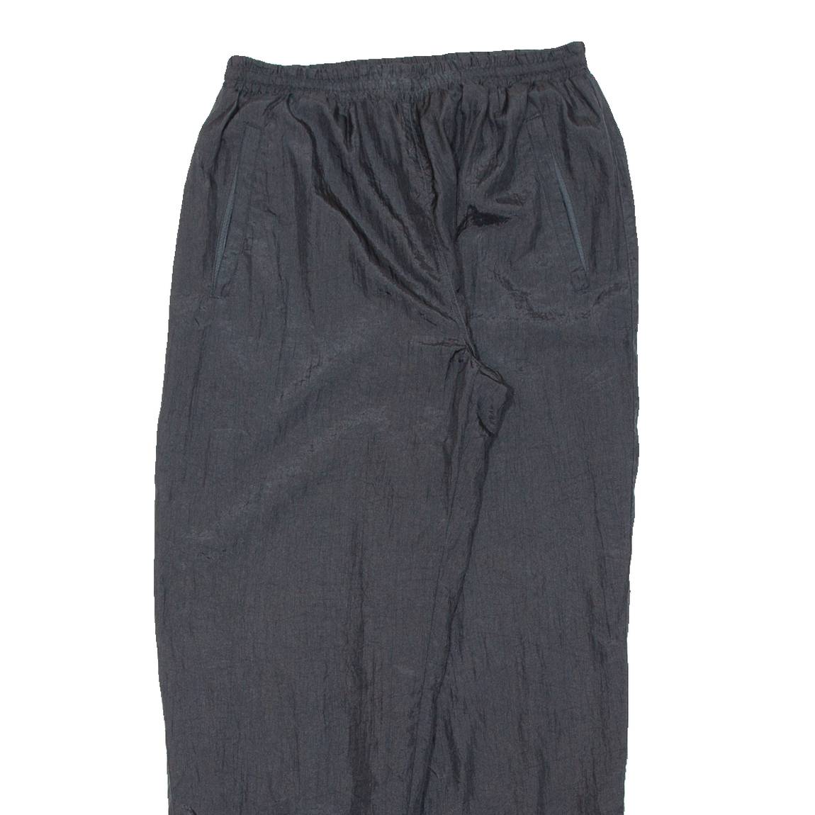 Mens Track Pants Black Tapered S W29 L29
