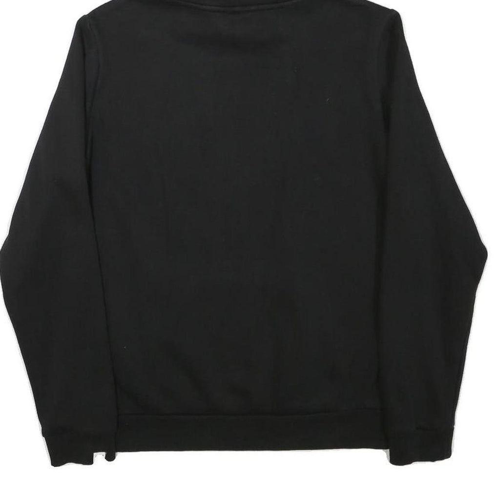 PUMA Mens Black Hoodie M Cotton Blend Pullover Hooded Sweatshirt