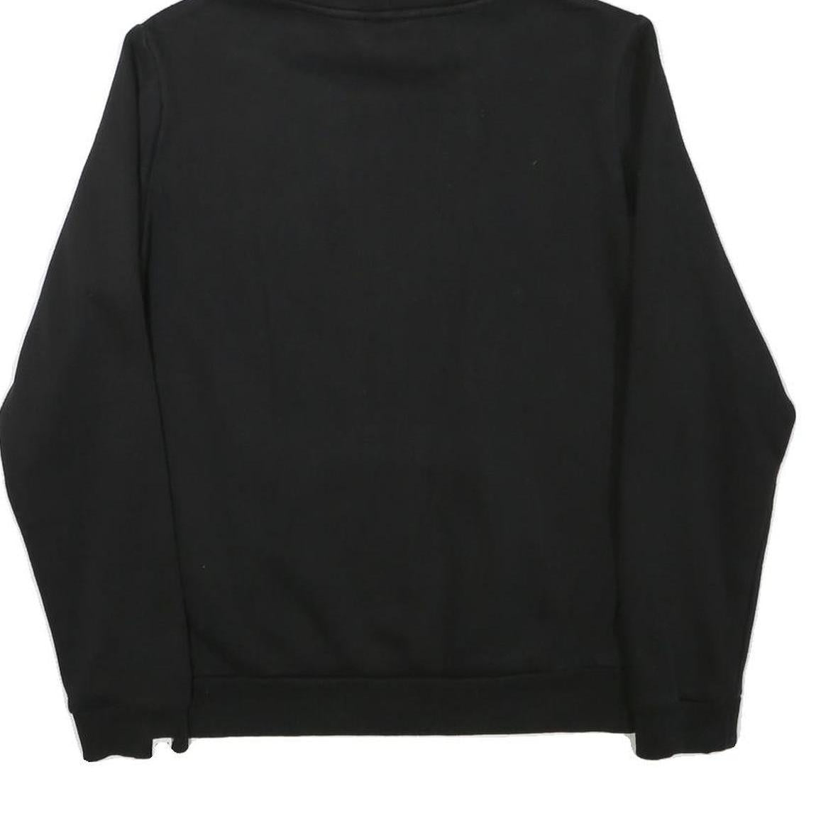 PUMA Mens Black Hoodie M Cotton Blend Pullover Hooded Sweatshirt