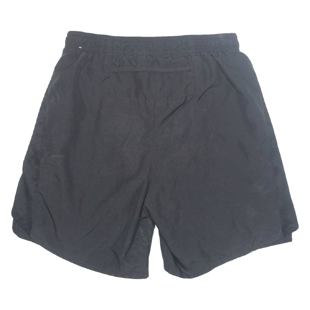 NIKE PINWHEEL Lined Mens Sports Shorts Black S W22